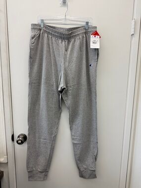 MENS Champion Heather Gray Lightweight Joggers Size XL